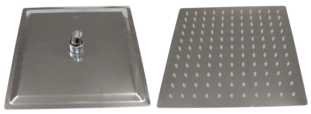 SOFFIONE DOCCIA INOX QUADRO 200X200 MM- 1,0 pz