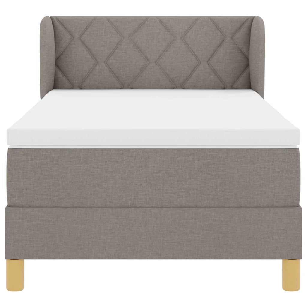 Letto a molle con materasso Talpa 100 x 200 cm Tessuto 3340266