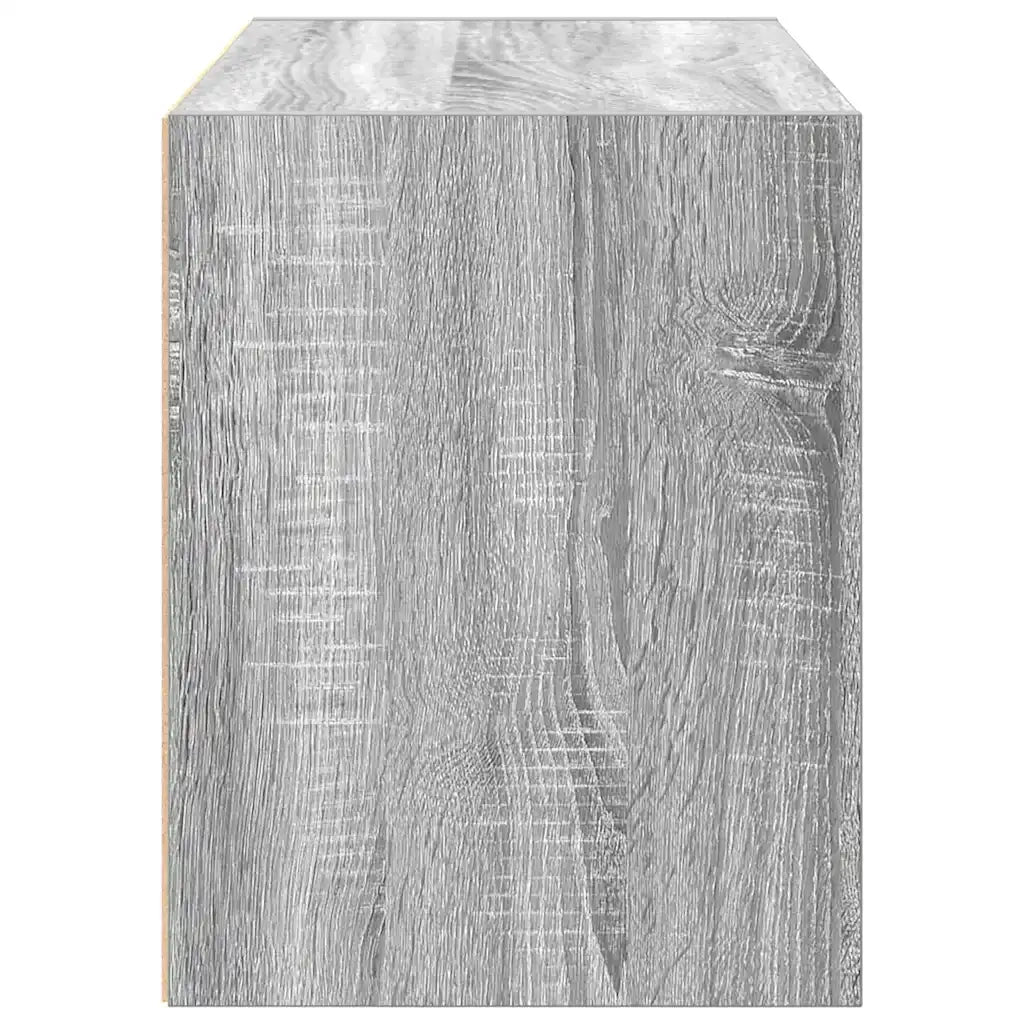 vidaXL Armadio con 2 Cassetti Grigio Sonoma 60x31x40 cm in Truciolato