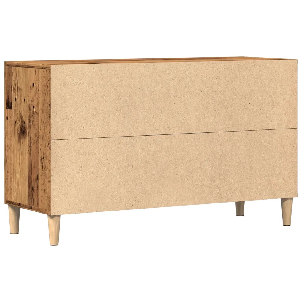 Credenza-Buffet-Armadio da cucina Legno Antico 100x36x60 cm in Legno Multistrato 502488