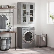 Mobile a Parete Grigio Cemento 69,5x34x90 cmcod mxl 103981