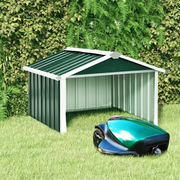 Capanno per Robot Tosaerba 92x97x63 cm Acciaio Zincato Verde 150907