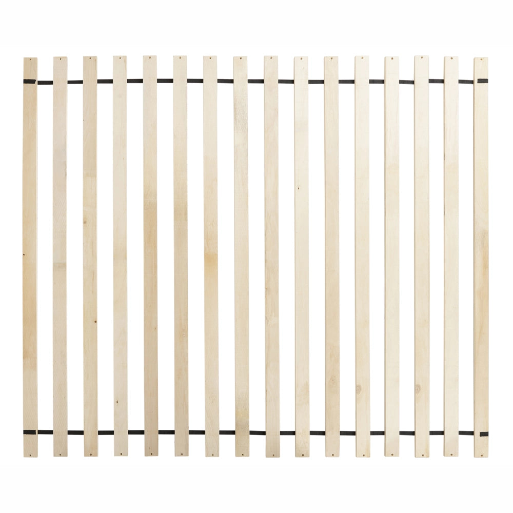 Letto matrimoniale in bouclé con struttura a doghe 180 x 200 cm stile classico camera da letto