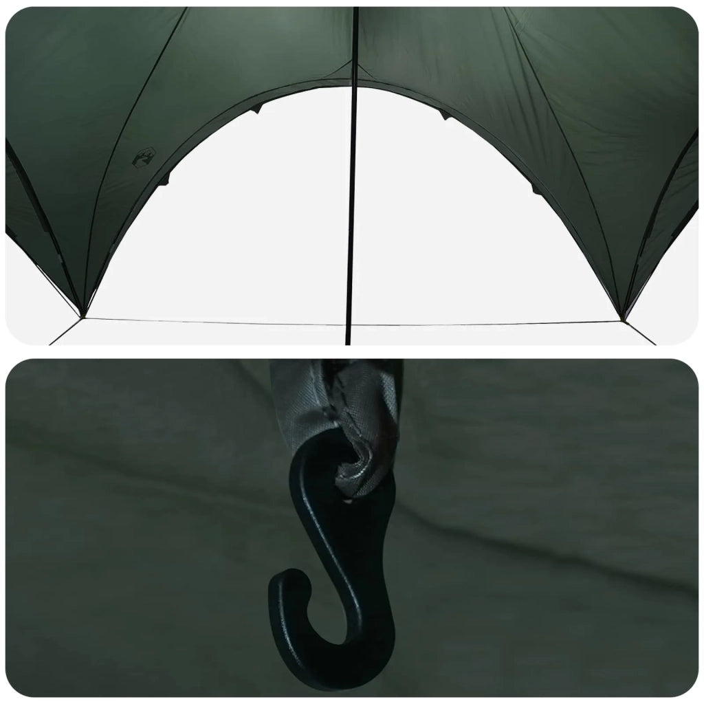 Tenda Party con tetto Verde militare 500 x 500 x 350 cm 42028610
