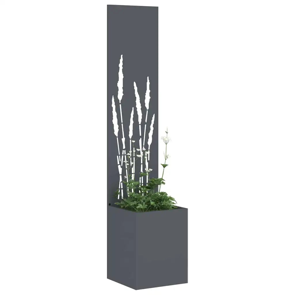 Schermo per privacy in giardino Traforo Antracite 32 x 150 cm CFW1555852