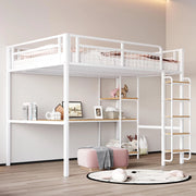 Letto a castello - Xylo - 140x200 cm metallo bianco