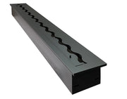 Bruciatore Wave Black da 45 cm - 200 cm - Wave 1300 - 130 cm - 11 L , Versione ad onda