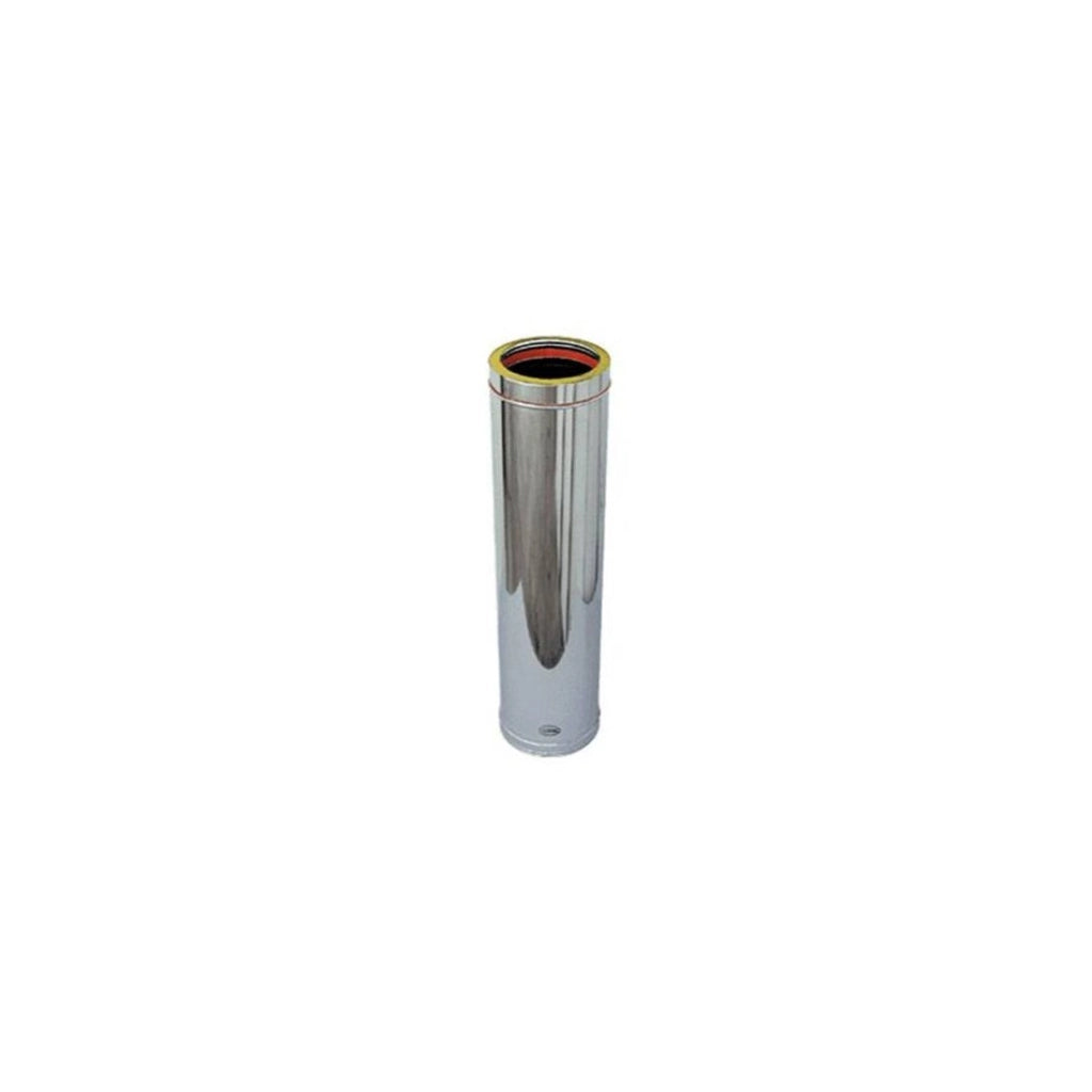 TUBO DOPPIA PARETE PER CANNE FUMARIE Ø 150/200 x 1000 mm