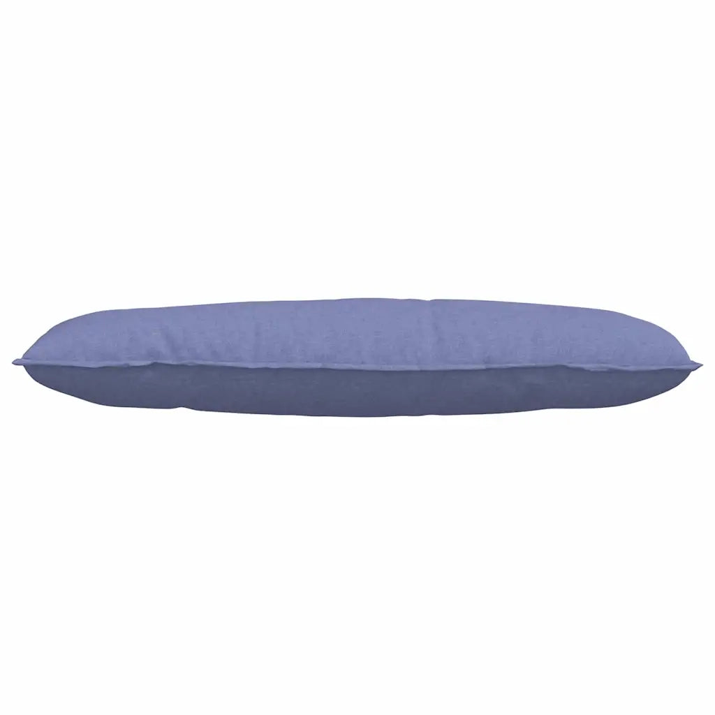 Cuscino per Schiena Blu jeans 120 x 19 x 50 cm Tessuto 42014801