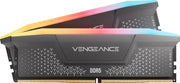 VENGEANCE RGB RS DDR5 RAM 32GB (2x16GB) Fino a 6000MHz CL36-44-44-96 1.35V AMD EXPO e Intel XMP 3.0 Memoria Per Computer Desktop – Grigio (CMG32GX5M2E6000Z36)