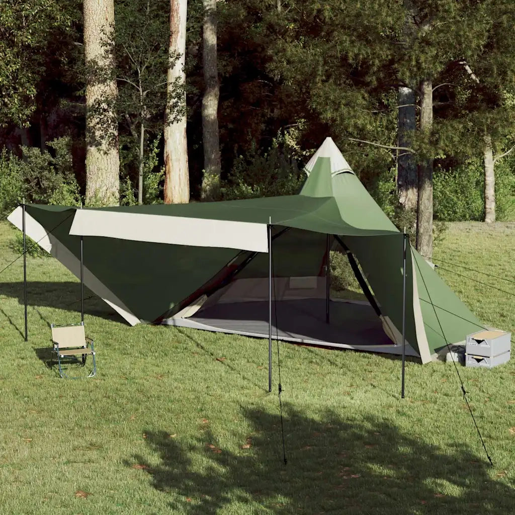 Tenda Familiare Tipi per 8 Persone Verde Impermeabile 4009445
