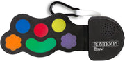 Portachiavi Musicale Drum Pad, Portachiavi Flessibili Soft Rubber e Touch Sensitive, Bontempi ,Eta 3+