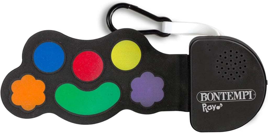 Portachiavi Musicale Drum Pad, Portachiavi Flessibili Soft Rubber e Touch Sensitive, Bontempi ,Eta 3+