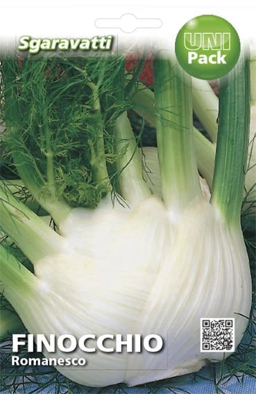 SEMI PER ORTAGGI E VEGETALI finocchio romanesco- 20 pezzi  - SGARAVATTI