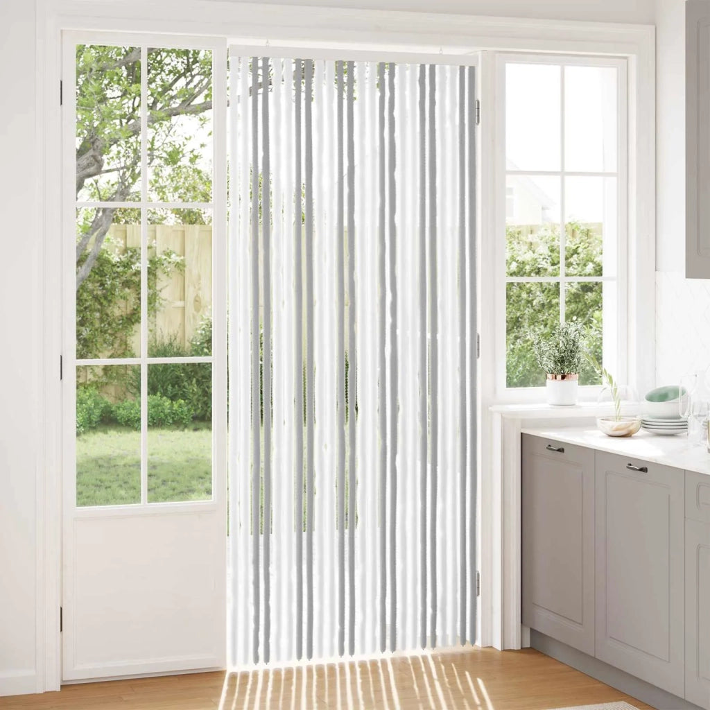 Tenda per insetti in chenille Grigio chiaro e bianco 42034419