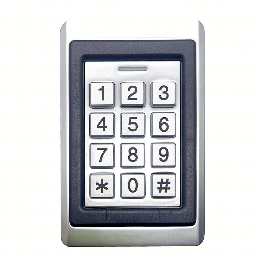 Tastierino di Controllo Accessi con Lettore Prossimità EM & MF K16EM-W