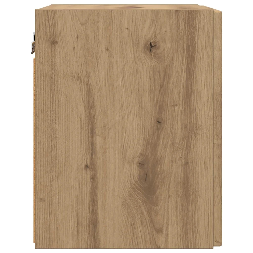 Mobile TV da parete 2 pcs Rovere Artigianale 30 x 31 x 40 cm 892268