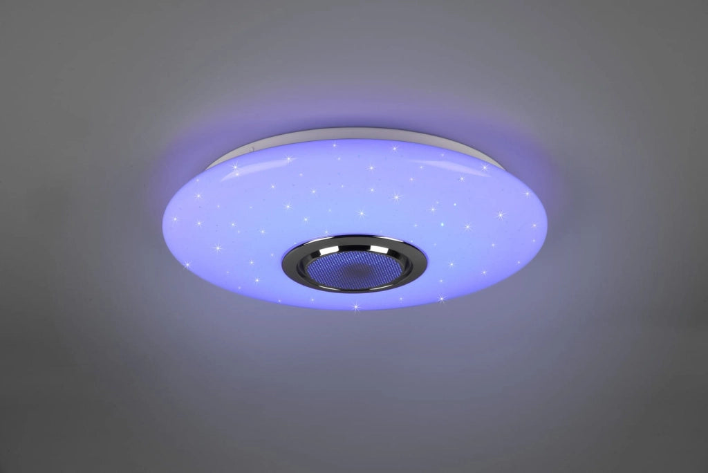Plafoniera LED RL Musica bianca 41cm RGB 2700-6000K