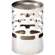 TERMINALE SCARICO PELLET INOX D  8 X H 14 CM AETERNUM- 1,0 pz