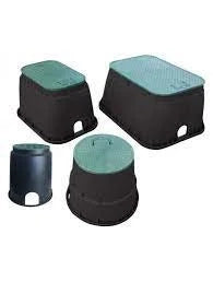 Vb-910-dt pozzetto rotondo verde 908053 vb-910-dt