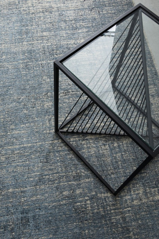 Tappeto 160x230 cm Arena in Tessuto Blu