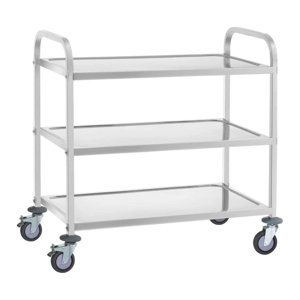 Carrello di servizio in acciaio 150 kg 14_0000948