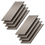Vicco Pannello acustico Marrone 8 pezzi