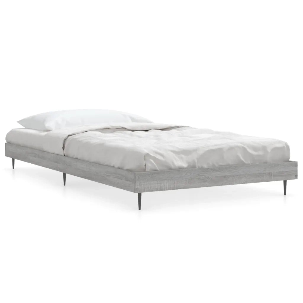 Giroletto Grigio Sonoma 90x190 cm in Legno Multistrato 832307