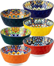 Piatti da 6 persone in ceramica, piatto fondo, piatti, per finestre, dessert, zuppe, muesli, pasta