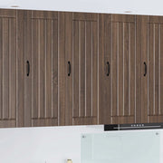 Armadietto a muro LUCCA Rovere Marrone 40 x 31 x 100 cm