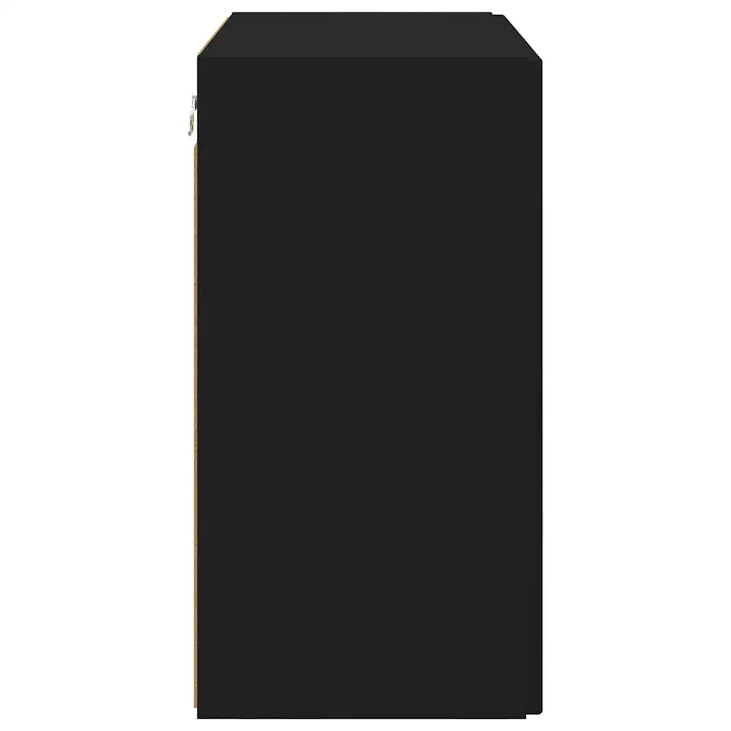 Mobile TV da parete Nero 59,5 x 31 x 60 cm Legno multistrato 892350