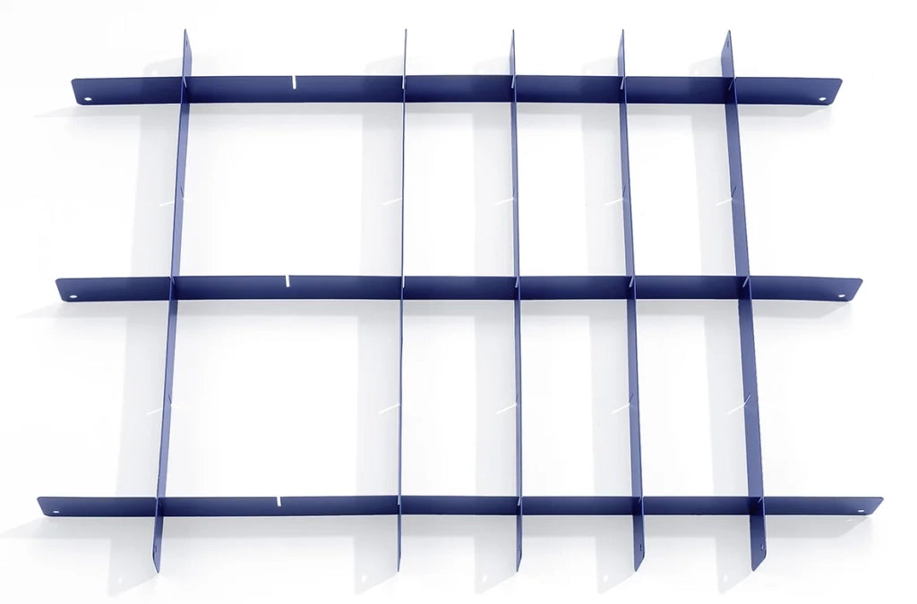 Divisori per cassetti, blu - set, per carrelli da officina