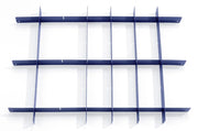 Divisori per cassetti, blu - set, per carrelli da officina