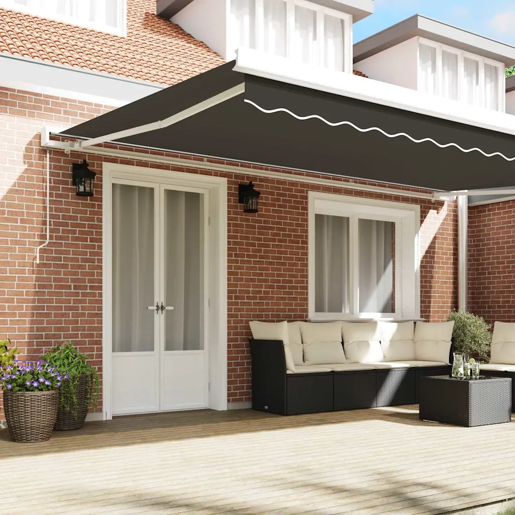 Struttura della tenda Bianco 500 × 300 cm Alluminio 145697