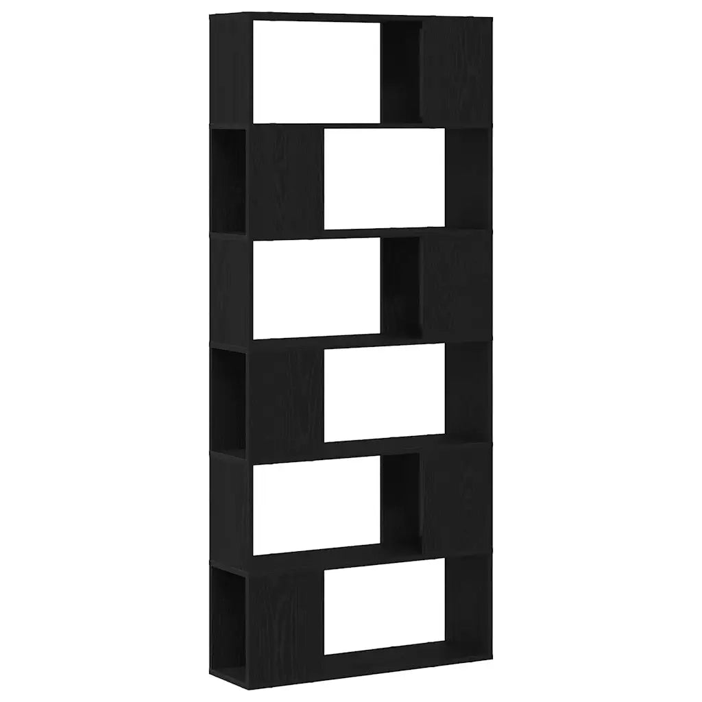 Set mobile TV 80 x 24 x 186 cm Nero Legno ingegnerizzato 863154