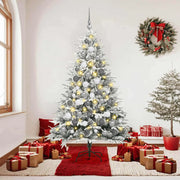 Albero di Natale Artificiale Pre-illuminato con Set di Palline 3395396