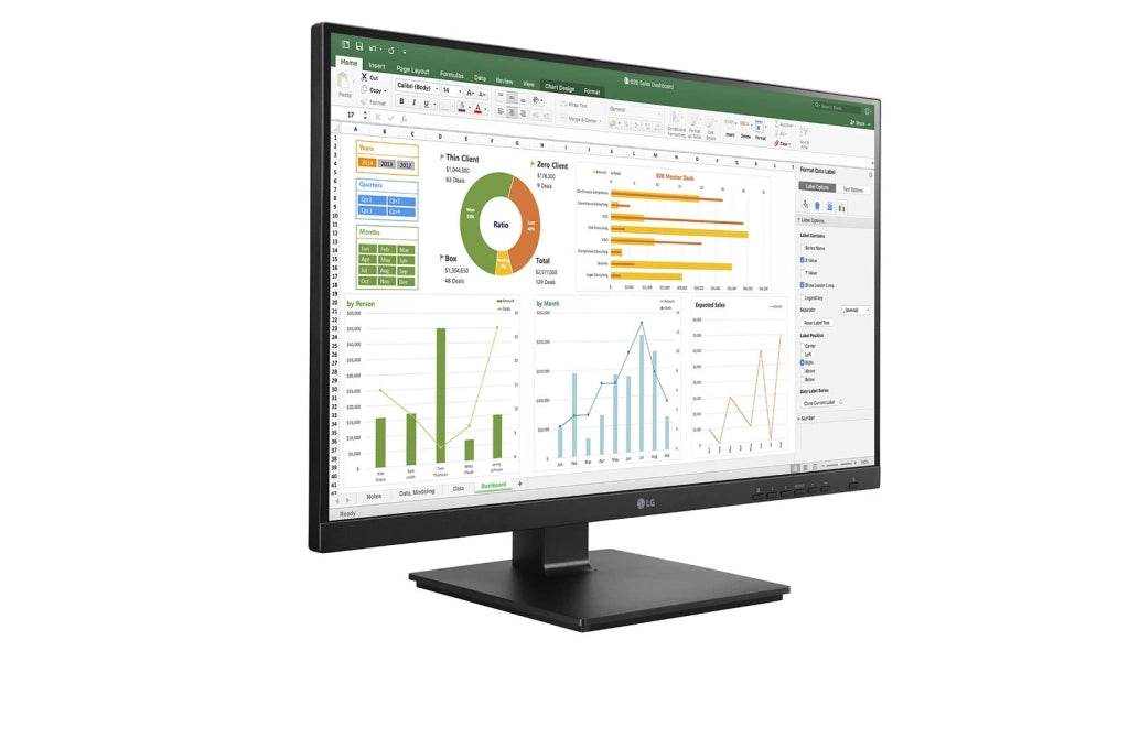 Lg 24br750c-c monitor pc 60,5 cm (23.8") 1920 x 1080 pixel full hd led grigio - 24BR750C-C.AEU