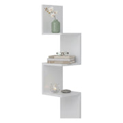 Ṛgveda, Mensola 4 Ripiani, 25x25x105h cm Bianco