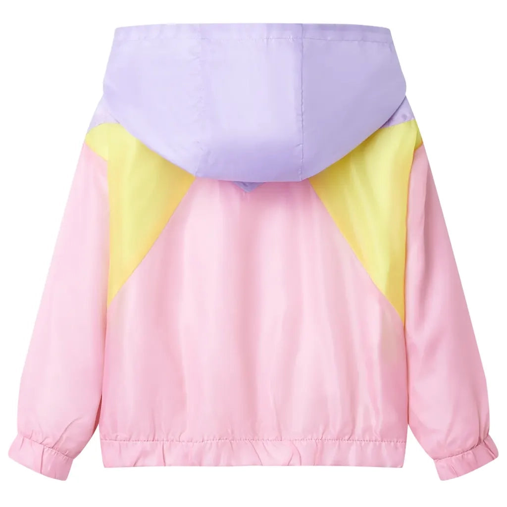 Giacca con Cappuccio e Cerniera da Bambina Multicolore 128 CFW9203184