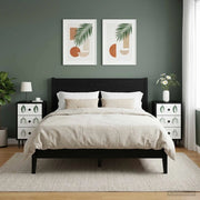 Armadio da Notte HANAU 2 pz Rovere Nero 36 x 33 x 61 cm 8007342