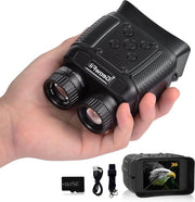 Mini bracciale da notturna - Telescopio per adulti con zoom digitale - 8x ingrandimento - Batteria 2000 mAh - Display TFT 24 pollici - Carta di memoria 32 GB - Campeggio diurno e notturno - Nachtkijker
