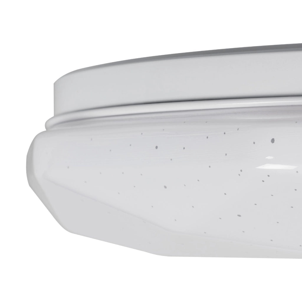 Plafoniera LED Kanlux Carvo tonda 38cm 17,5W bianca