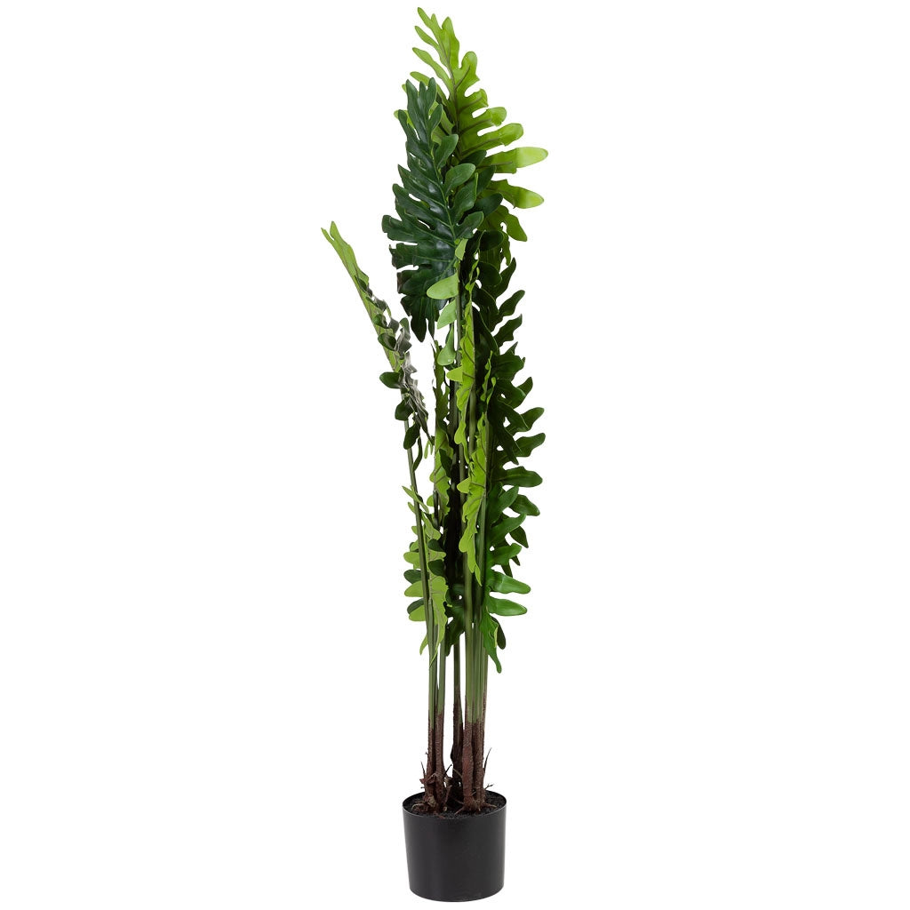 Guembé artificiale con 12 foglie verde 104x104x130
