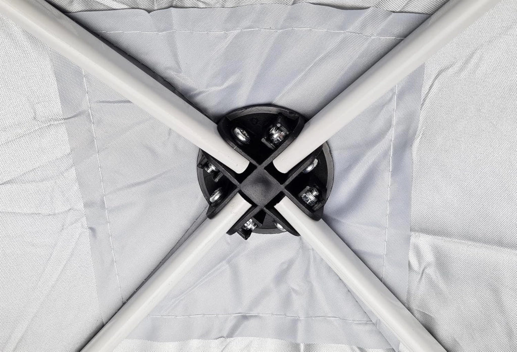 Gazebo 3x3 Pieghevole Impermeabile Con 1 Parete Laterale, Struttura Resistente, Richiudibile a Fisarmonica, Con Sacca Per il Trasporto, Telo in Poliestere 160 gr/mq | Gazebo Pop-up