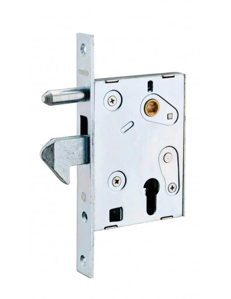 Serratura a gancio per cilindro, asse 64 mm, interasse 72 mm – THIRARD