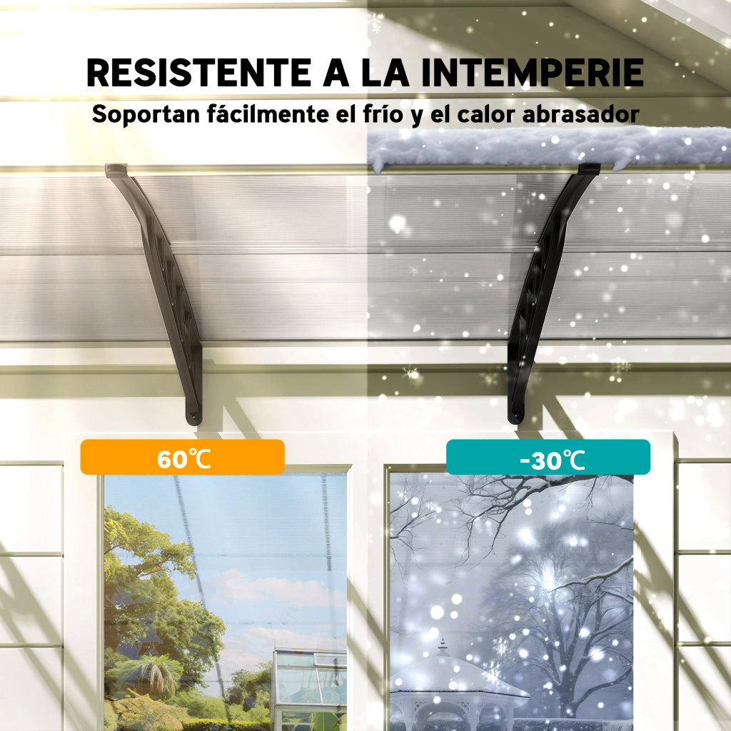 Tettoia in Policarbonato per Porte e Finestre ¨C zephmum ¨C 303x96 cm