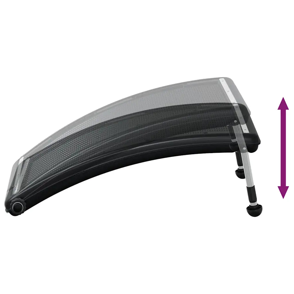 Pannelli Solari Termici Curvi per Piscina 2 pz 110x65 cm 3059850