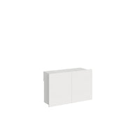 Panca Allungabile Inferiore 72-300x26x45 cm Evolve Bianco Frassino