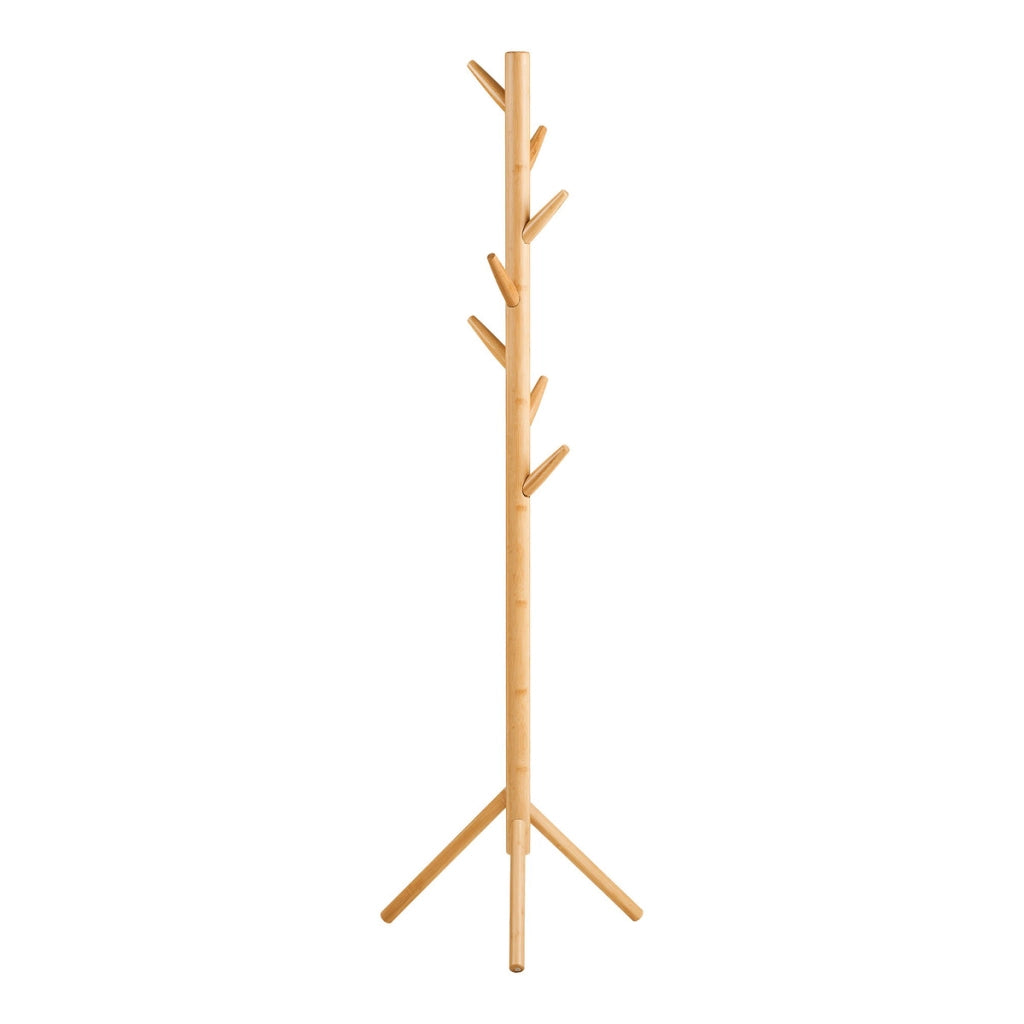Appendiabiti da Terra Wanaka, Marrone, Bamboo, 50x50x163 cm