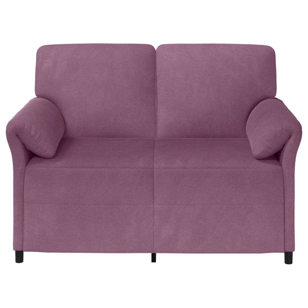 Divano a 2 Posti Viola 138 x 83 x 95 cm Velluto 42033952